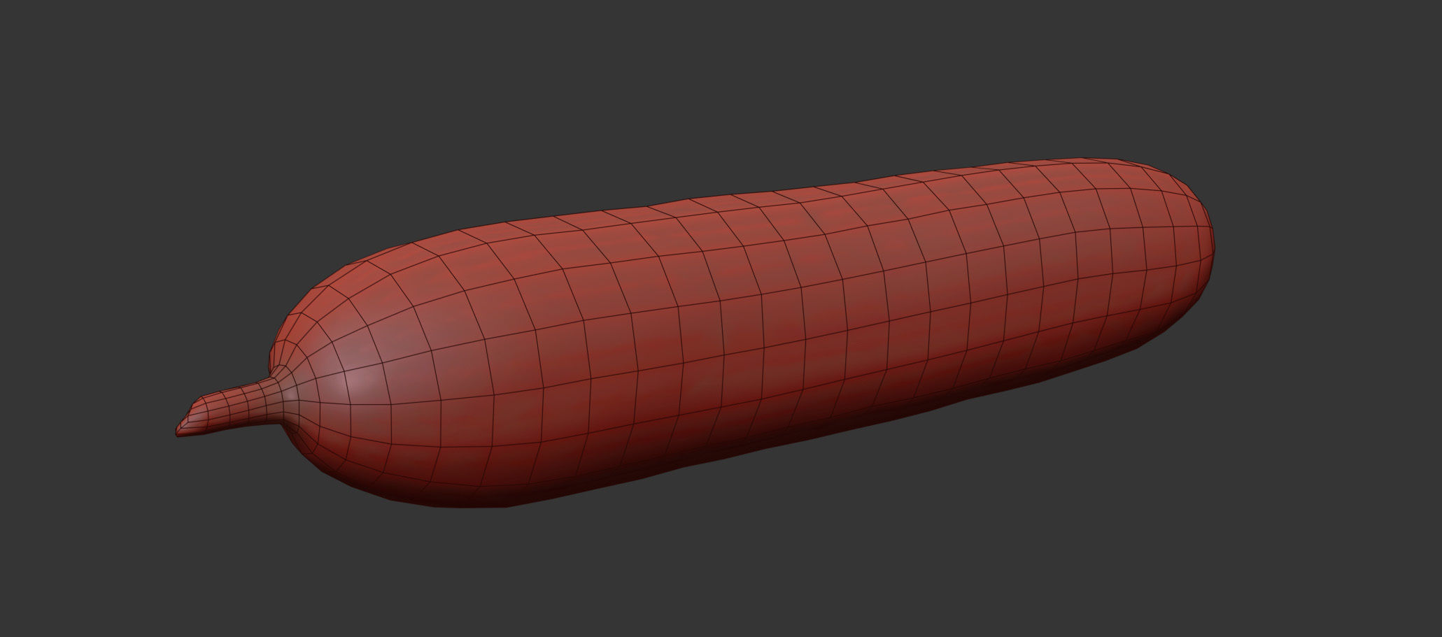 Cucumber 3D model_6