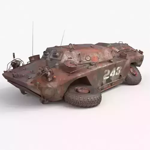 FUG OT 65 Destroyed 3D model