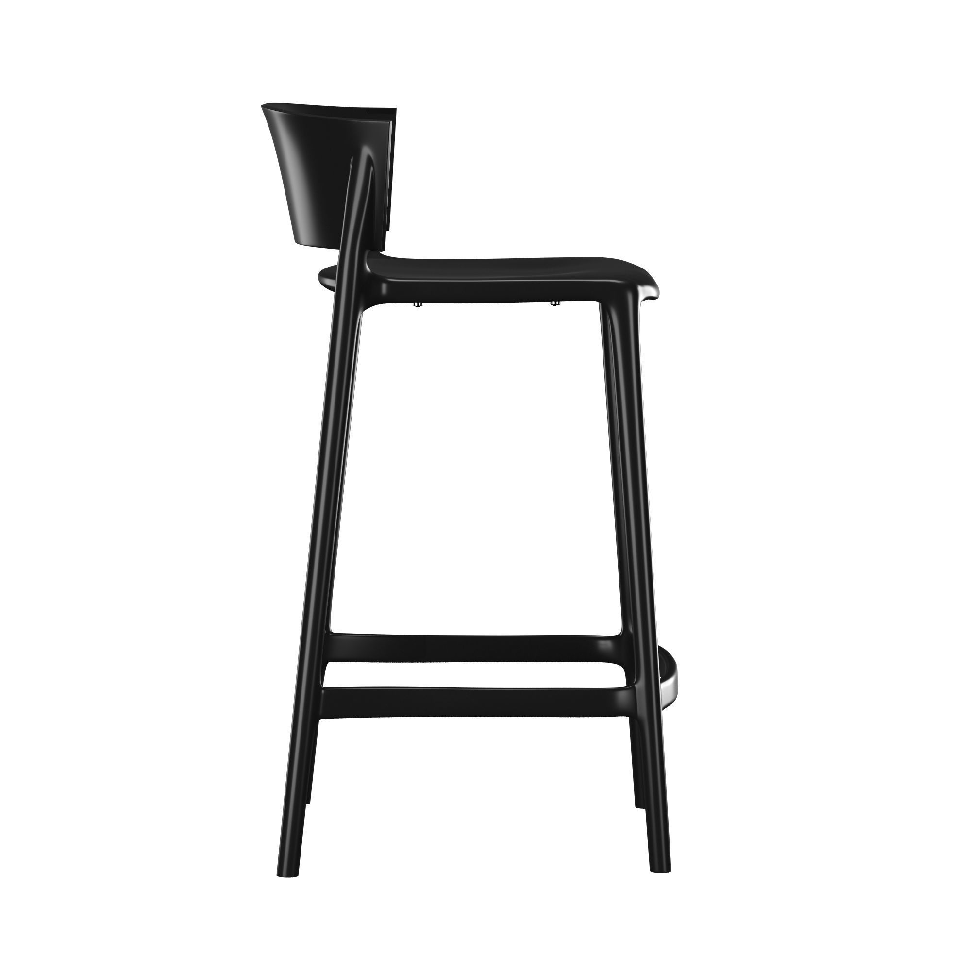 Africa bar stool 3D model_4