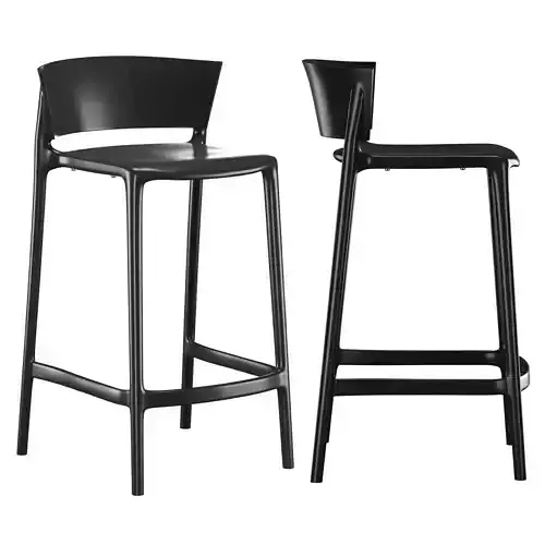  Africa bar stool 3D model