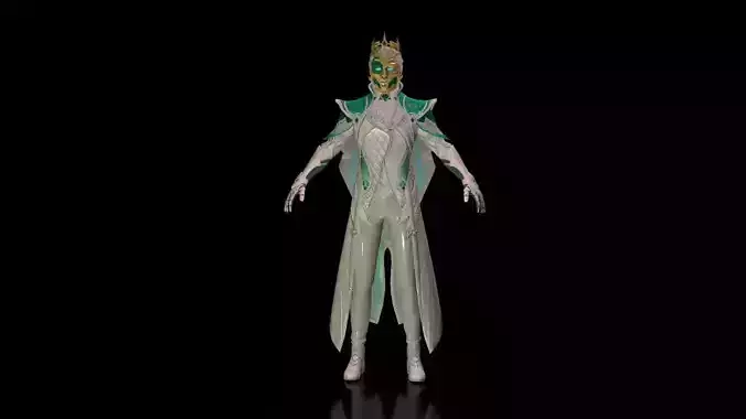 SILVANUS X SUIT 3D Model PUBG Mobile Free 3D model