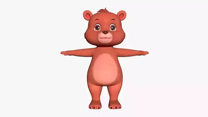 Cartoon Bear 3D