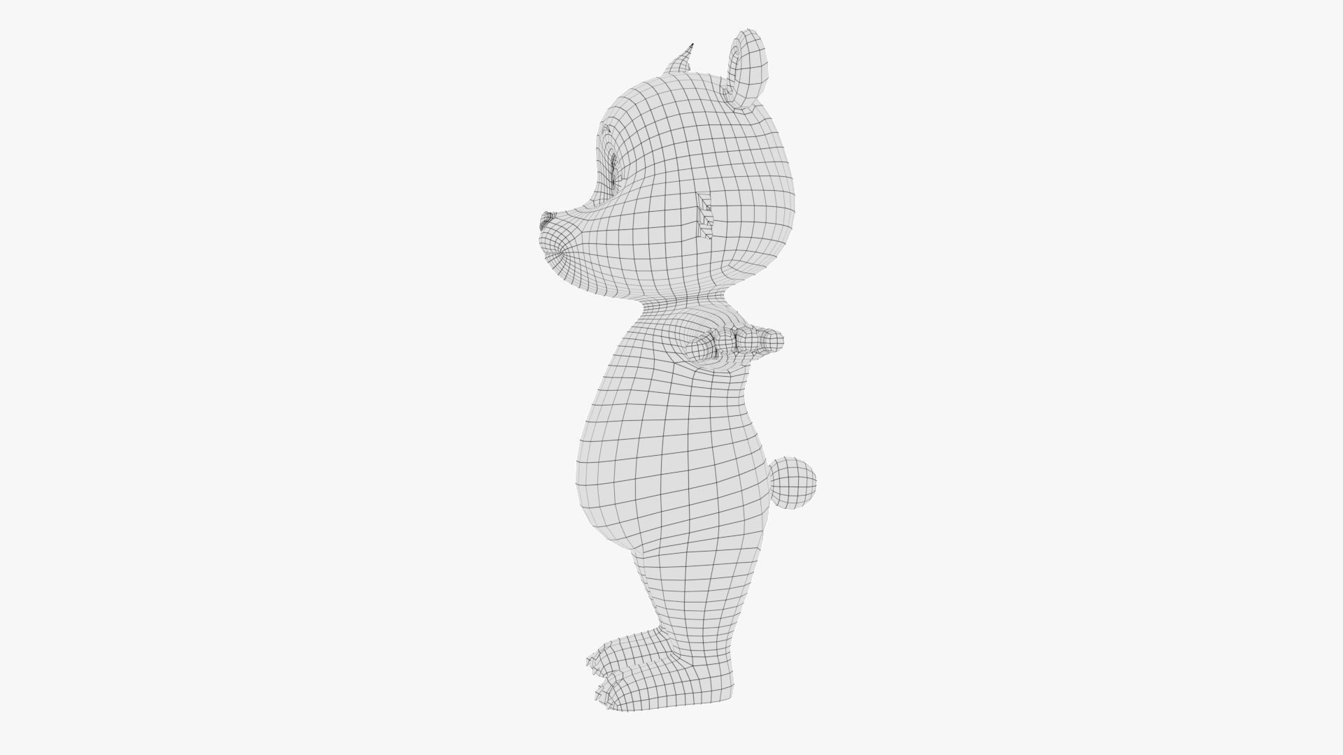 Cartoon Bear 3D 3D model_13