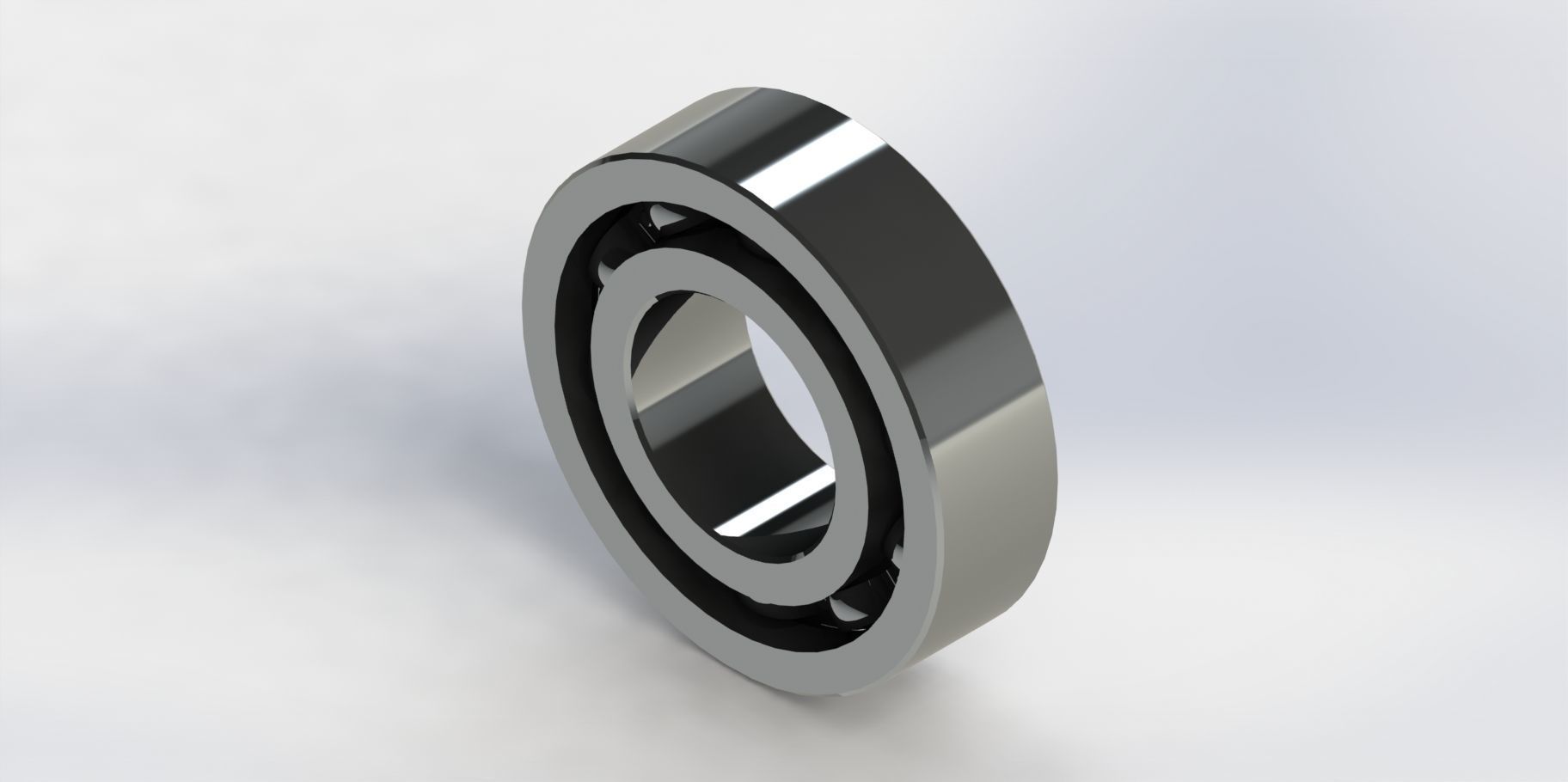 Bearings 6000 series 21pcs 3D model_1