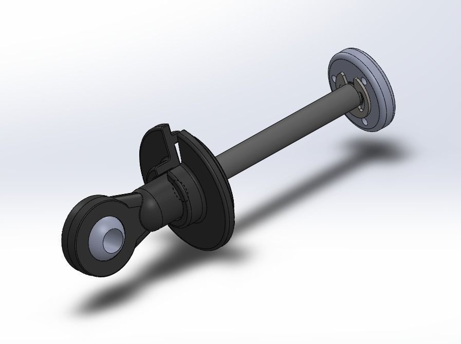 Shock Absorber 3D model_4