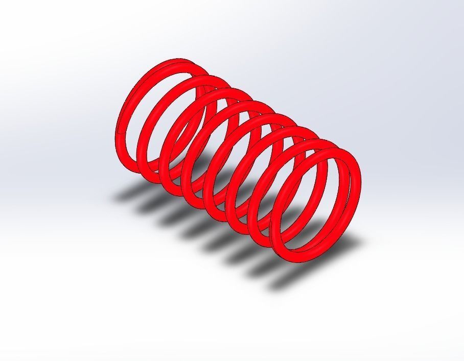 Shock Absorber 3D model_5