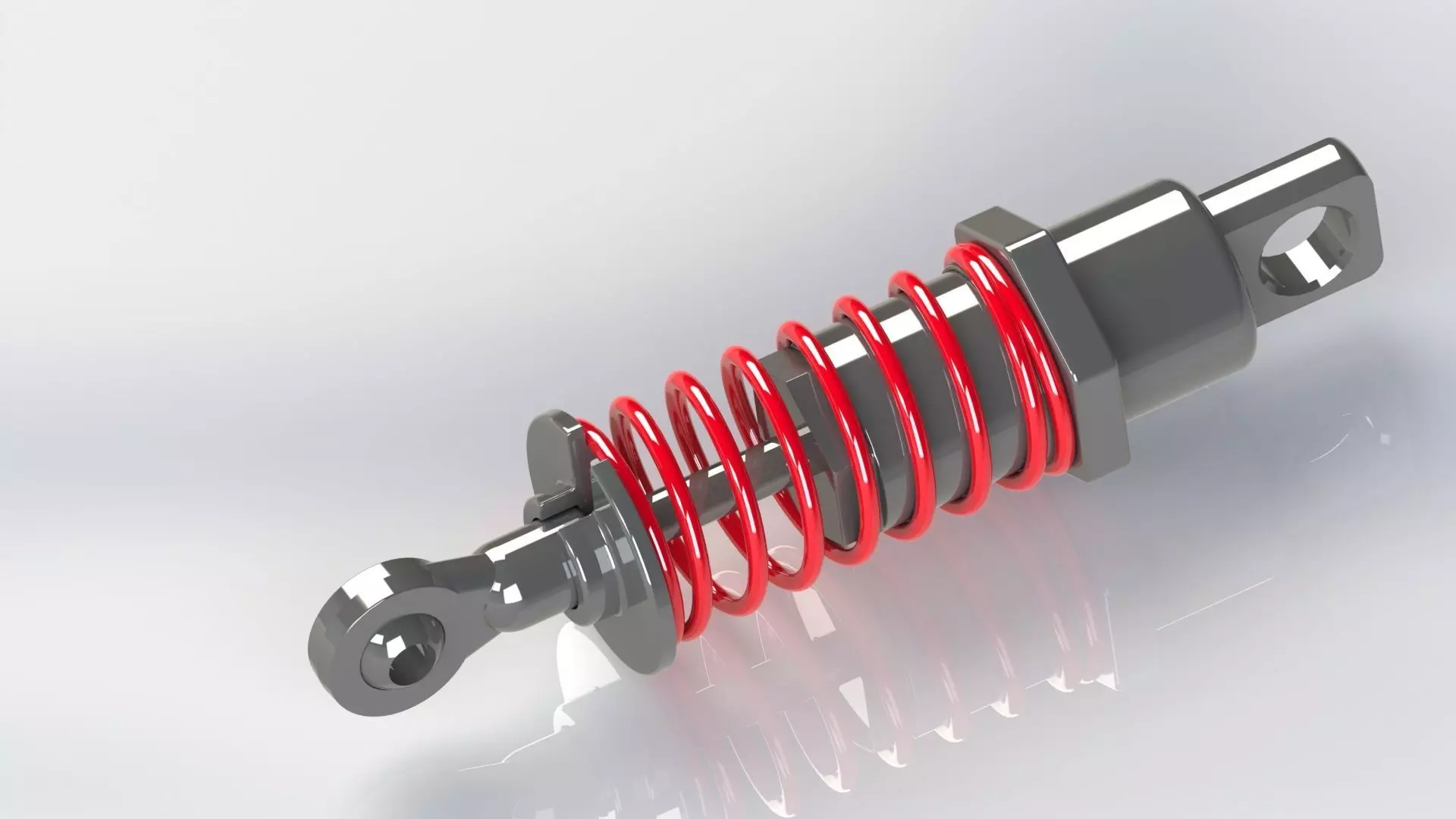 Shock Absorber 3D model_0