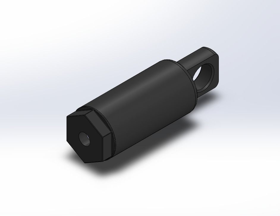 Shock Absorber 3D model_2