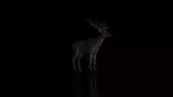 SILVANUS X SUIT Deer 3D Model  with texture