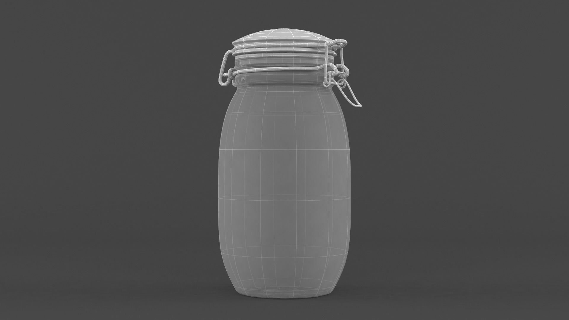 Jar with Jelly Beans 3D model_10
