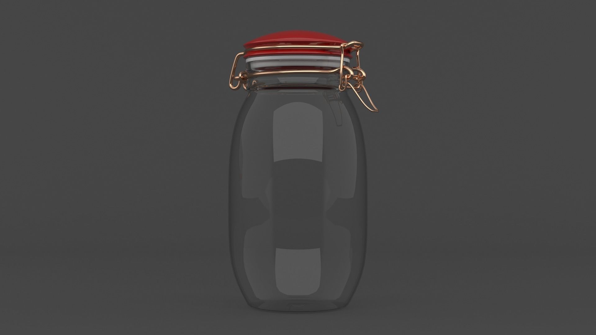 Jar with Jelly Beans 3D model_4