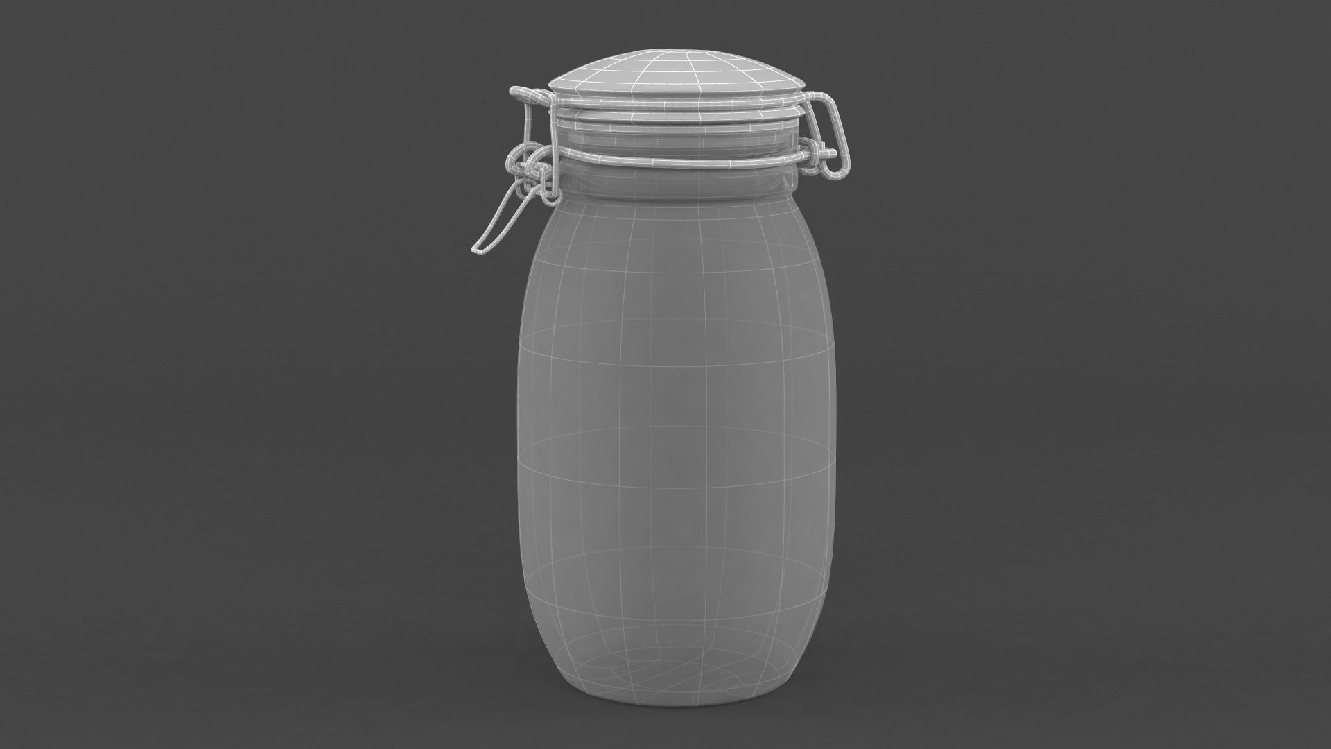 Jar with Jelly Beans 3D model_11