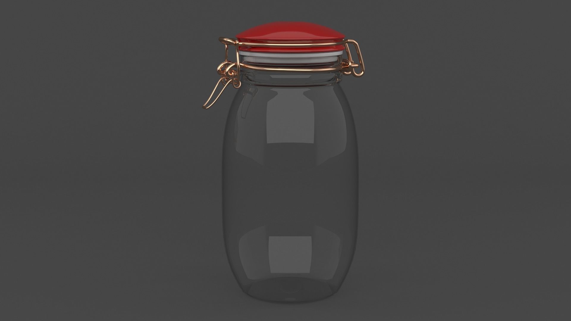 Jar with Jelly Beans 3D model_5
