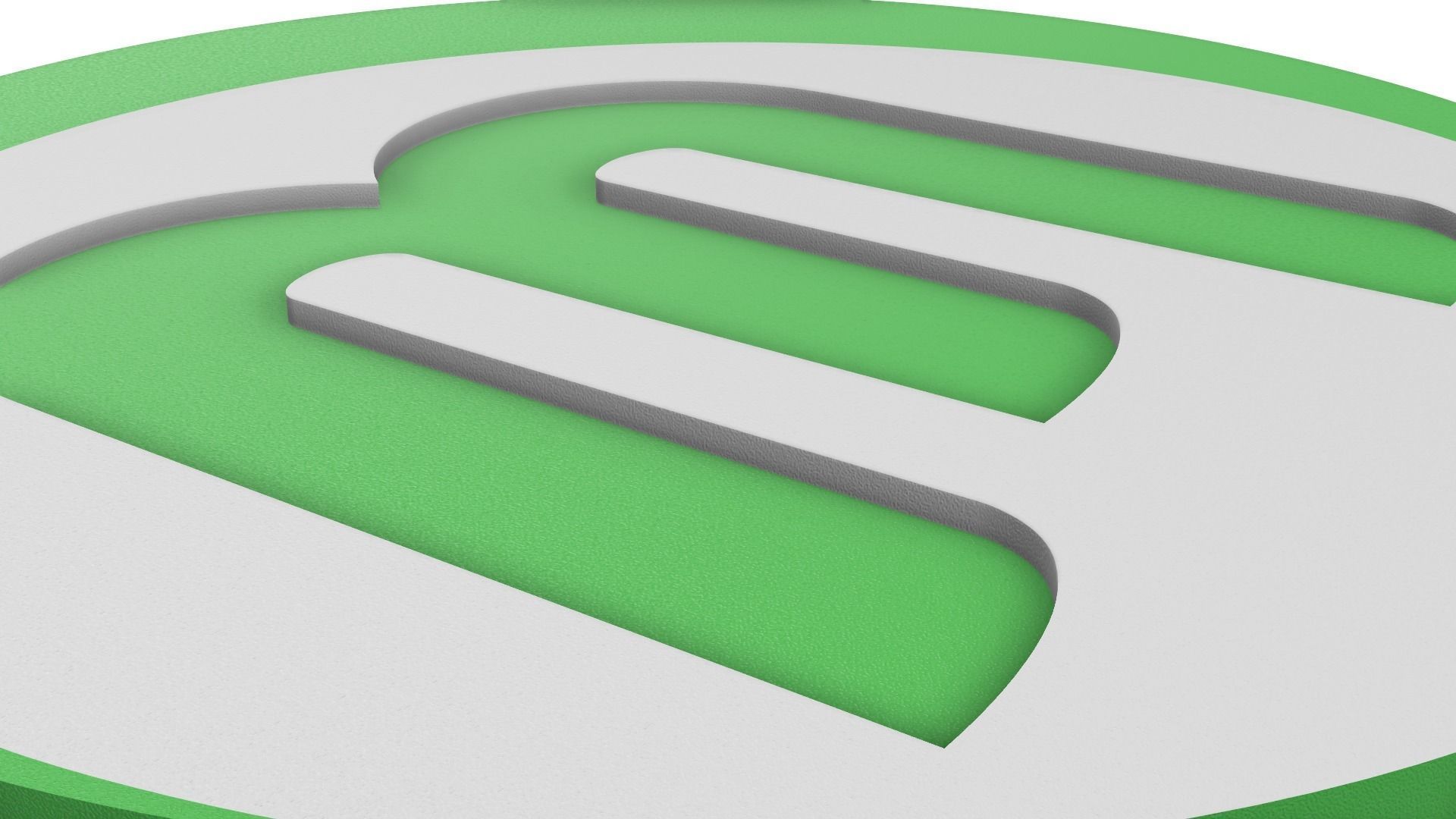 VFL Wolfsburg Wall Sign 3D print model_4