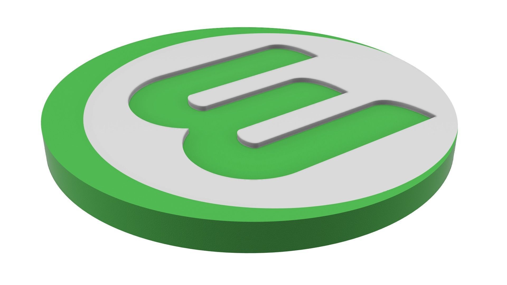 VFL Wolfsburg Wall Sign 3D print model_2