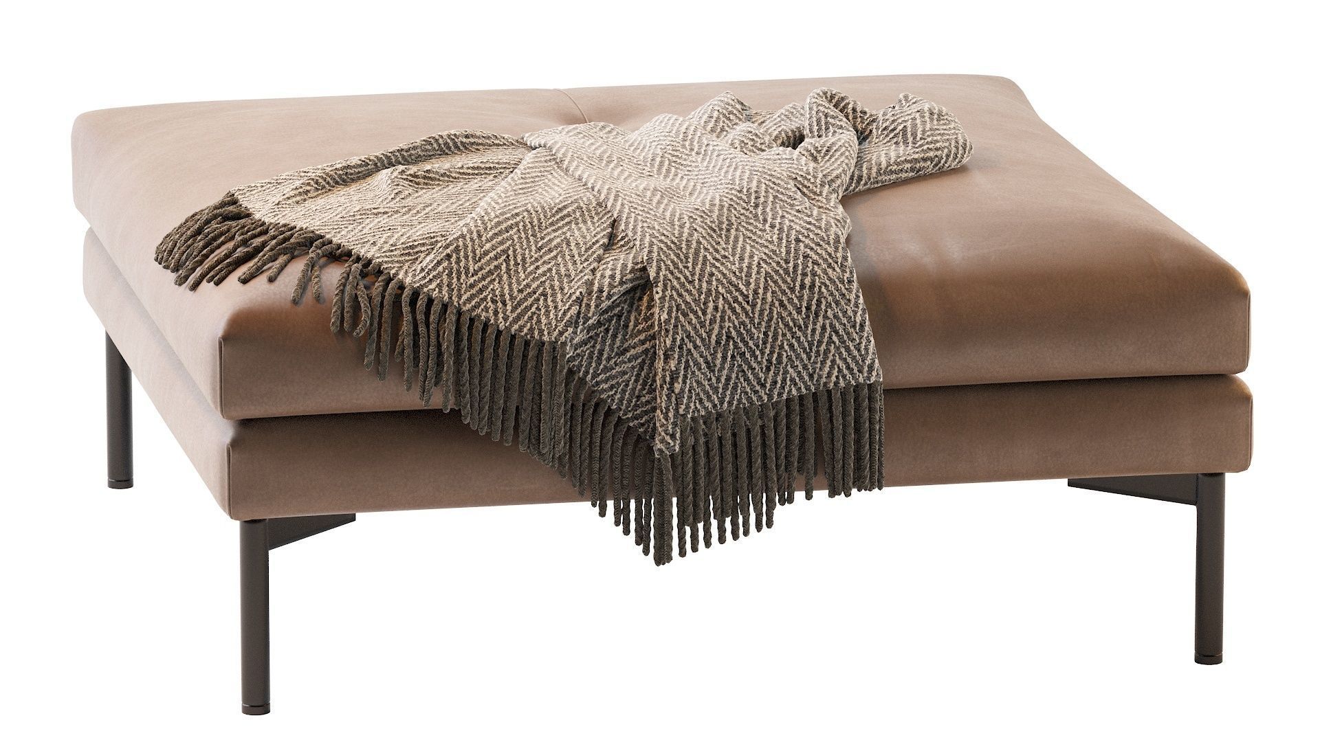 Bonaldo ALIANTE Pouf 3D model_5