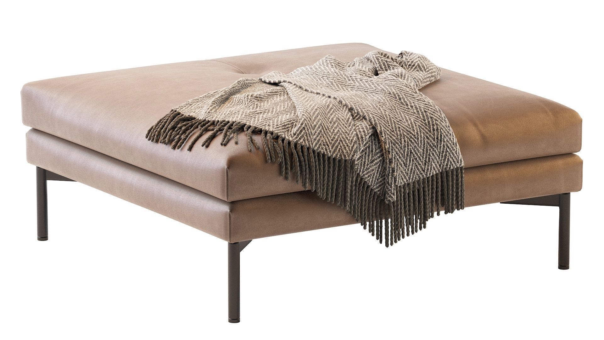 Bonaldo ALIANTE Pouf 3D model_4