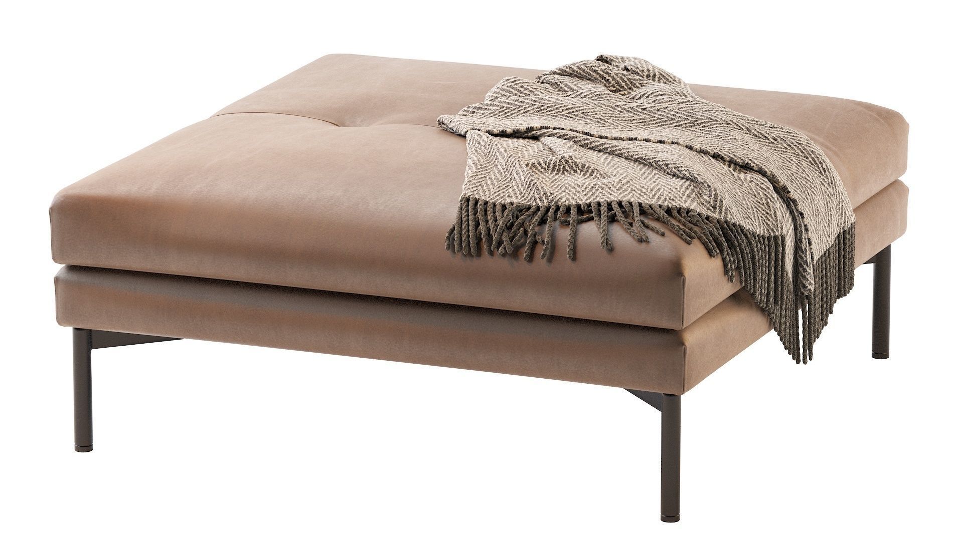 Bonaldo ALIANTE Pouf 3D model_21