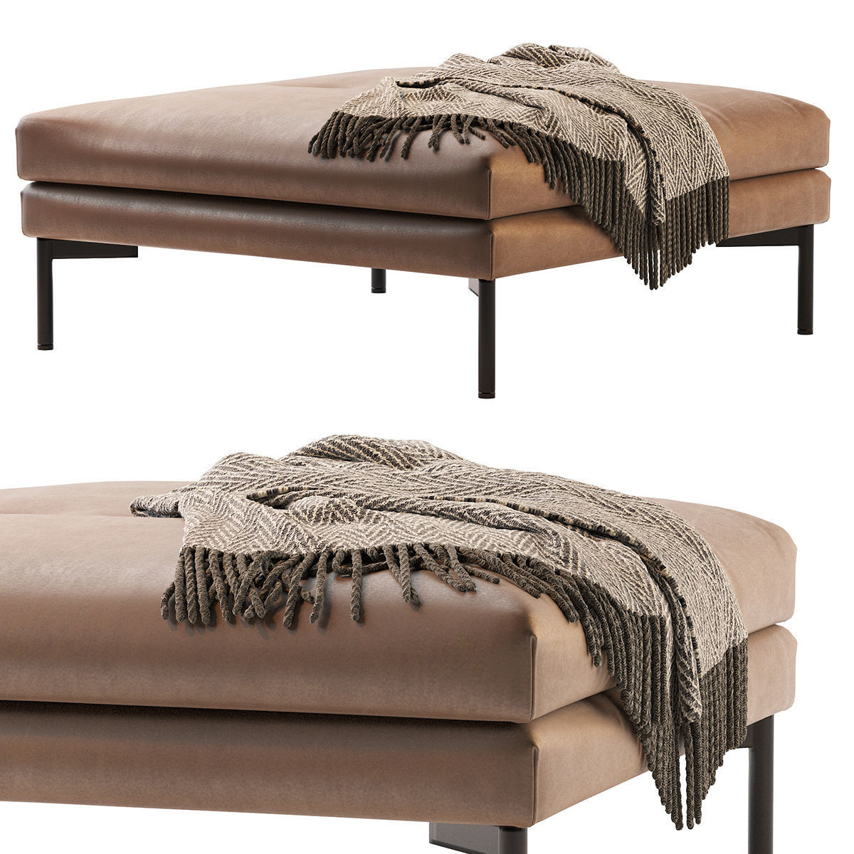 Bonaldo ALIANTE Pouf 3D model_32