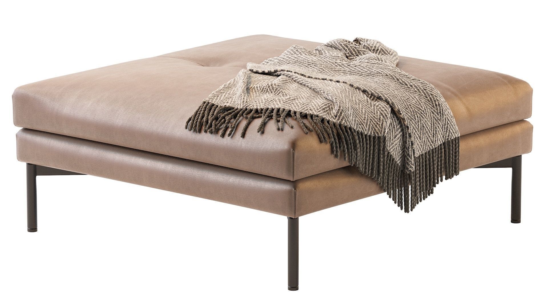 Bonaldo ALIANTE Pouf 3D model_3