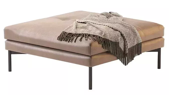 Bonaldo ALIANTE Pouf 3D model 4