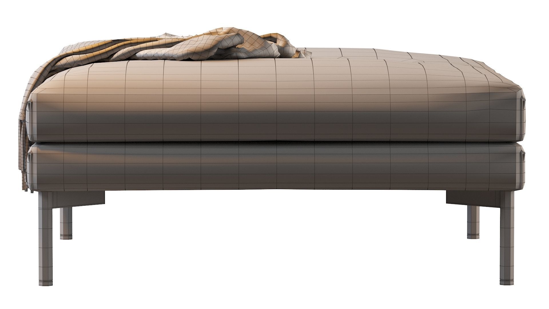 Bonaldo ALIANTE Pouf 3D model_29