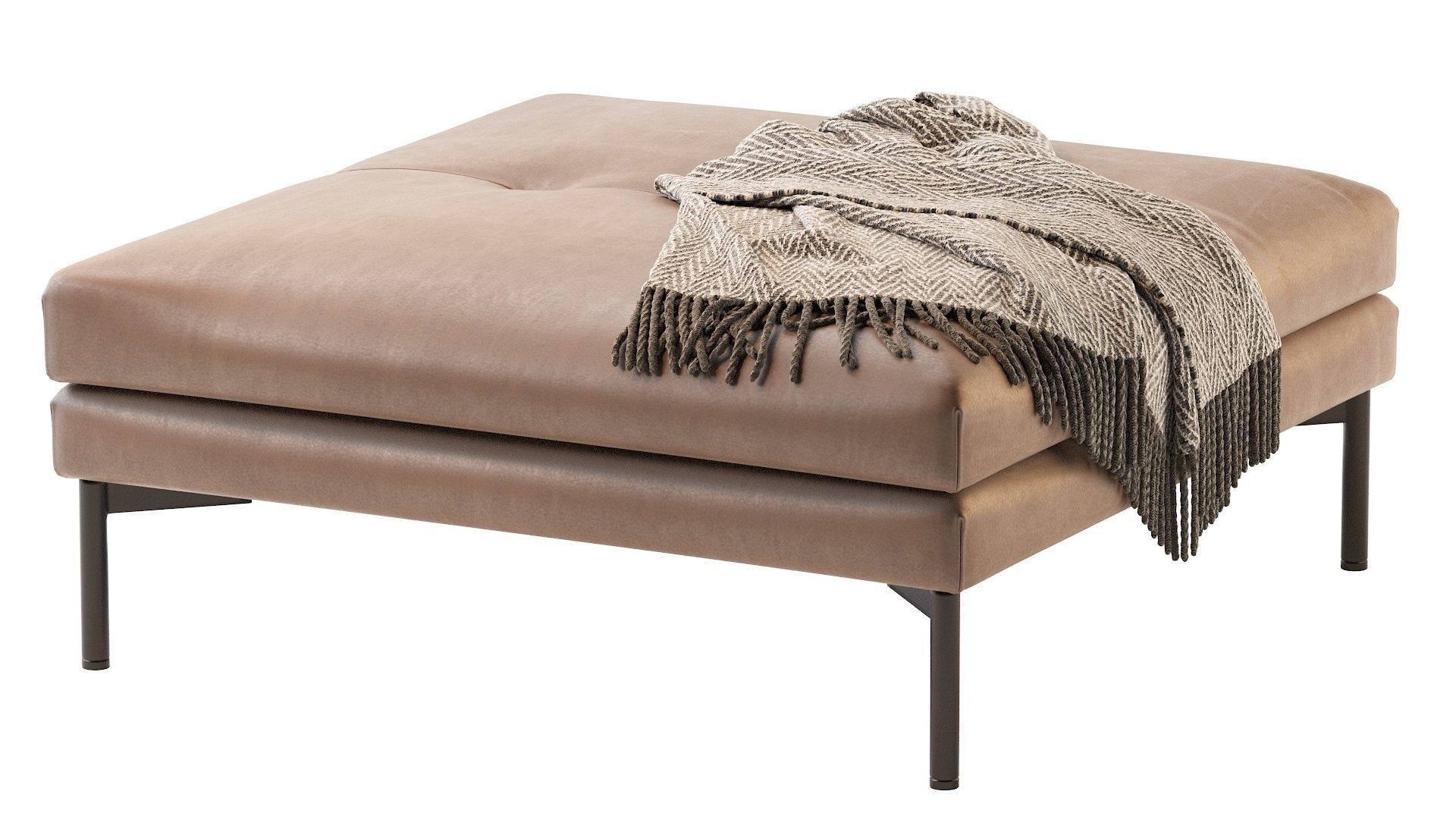 Bonaldo ALIANTE Pouf 3D model_2