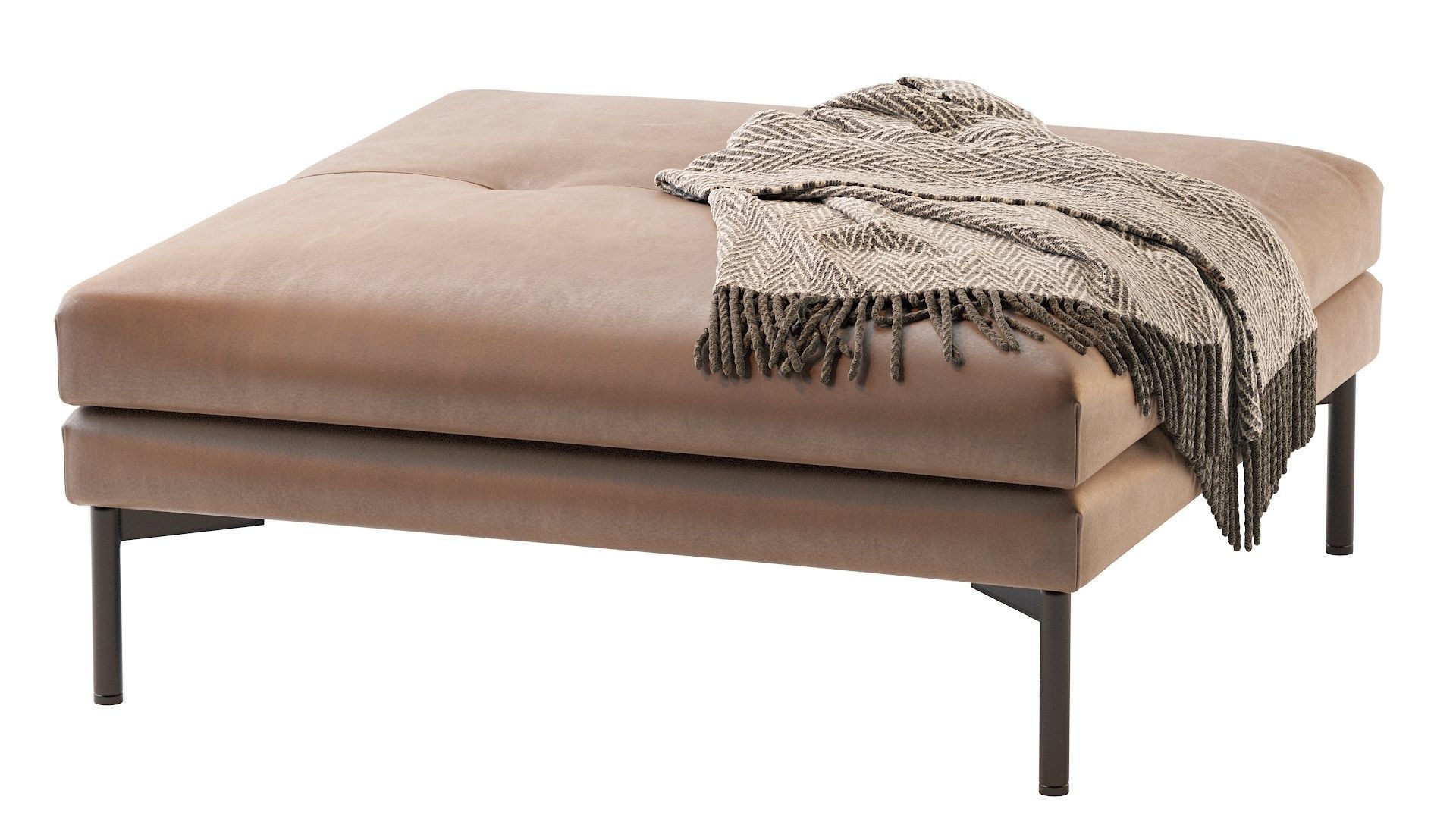 Bonaldo ALIANTE Pouf 3D model_1