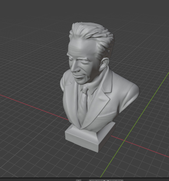 Werner Heisenberg 3D print model_15