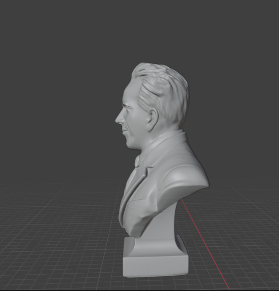 Werner Heisenberg 3D print model_9