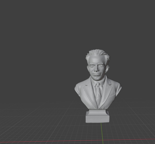 Werner Heisenberg 3D print model_4