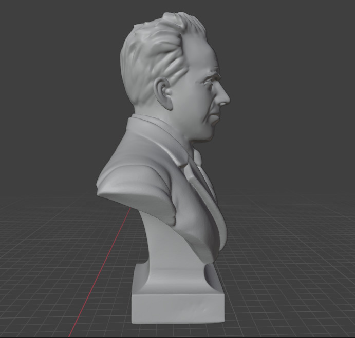 Werner Heisenberg 3D print model_6