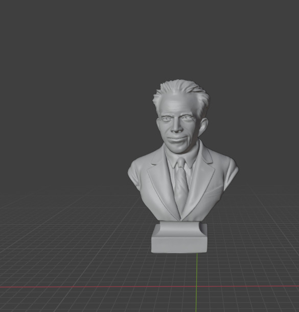 Werner Heisenberg 3D print model_1