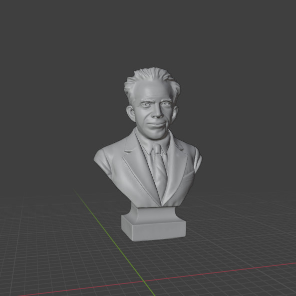 Werner Heisenberg 3D print model_19