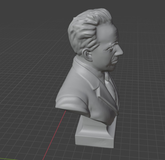Werner Heisenberg 3D print model_22