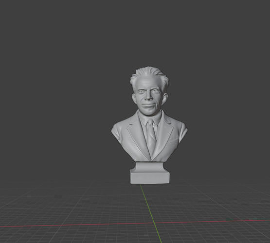 Werner Heisenberg 3D print model