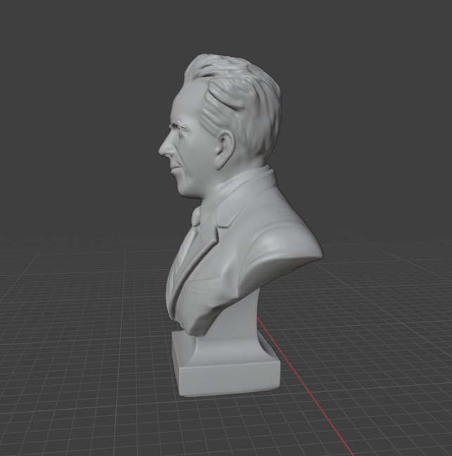 Werner Heisenberg 3D print model_21