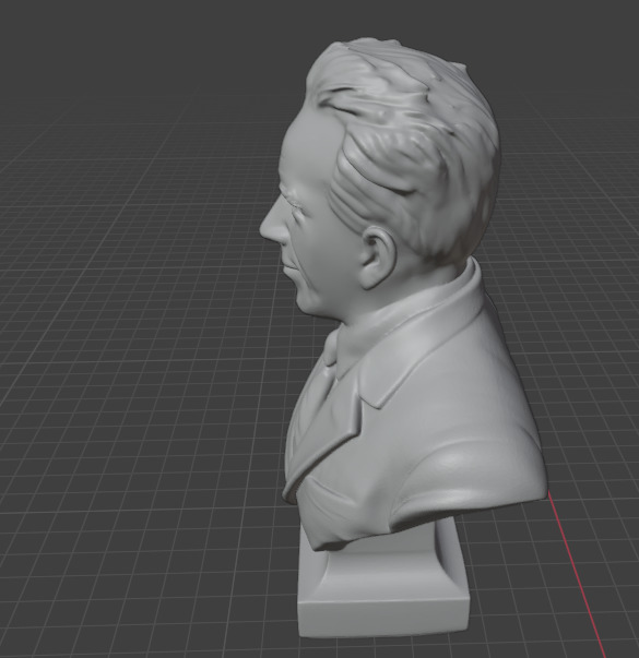Werner Heisenberg 3D print model_24