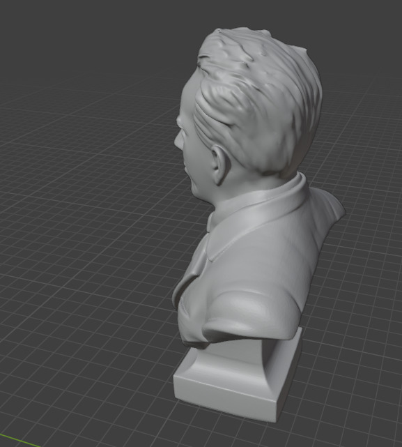 Werner Heisenberg 3D print model_18