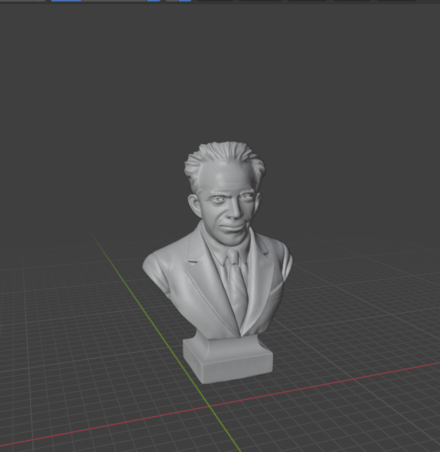 Werner Heisenberg 3D print model_11