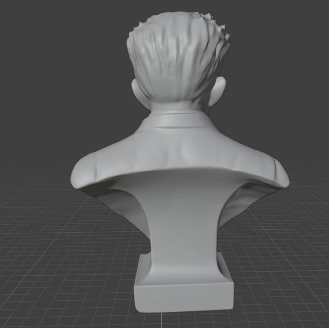 Werner Heisenberg 3D print model_23