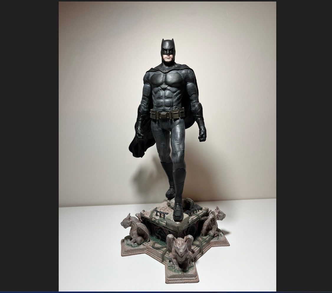 Batman 3d Model dc comics statue 3D print model_2