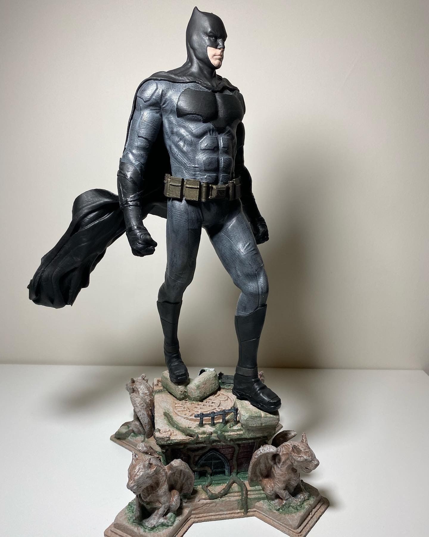 Batman 3d Model dc comics statue 3D print model_1