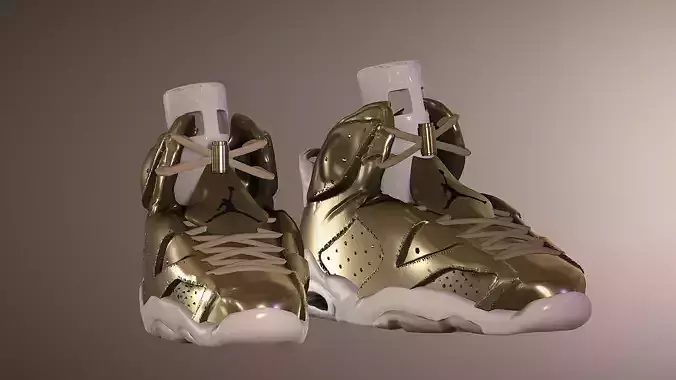 Jordan Retro 6s 3D Print 3D print model