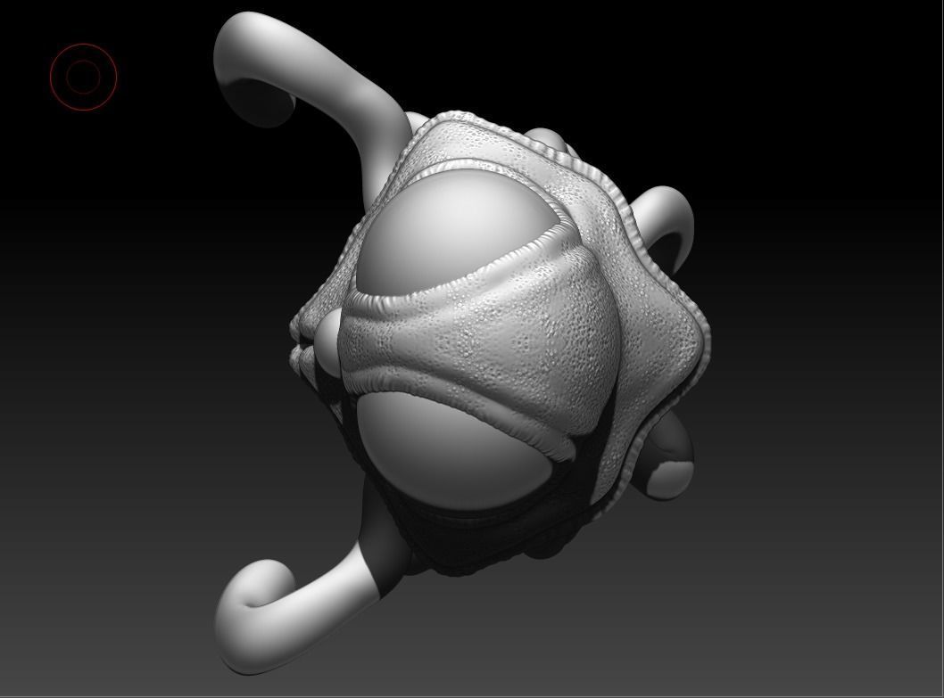 TENTACRUEL octopus in water 3D print model_4