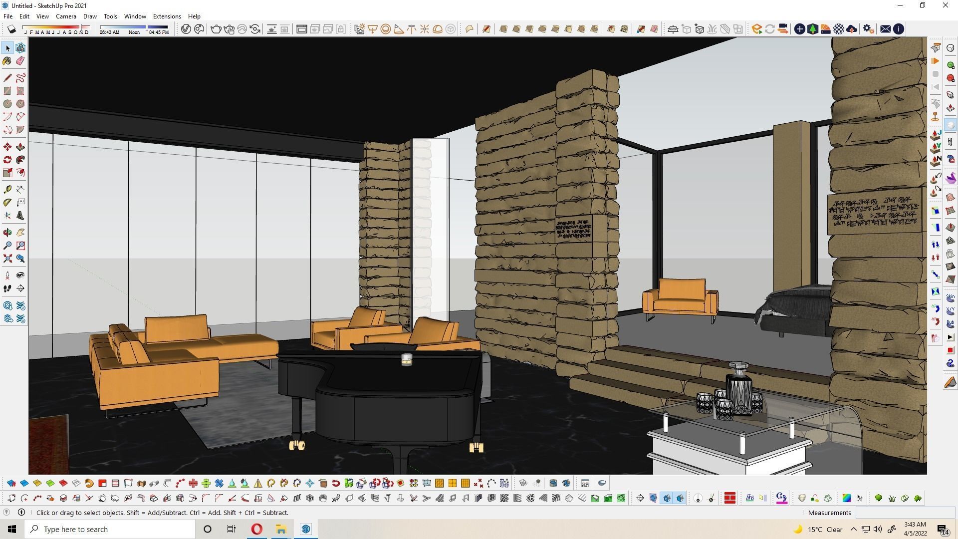 Lucifer House Low-poly 3D model_9