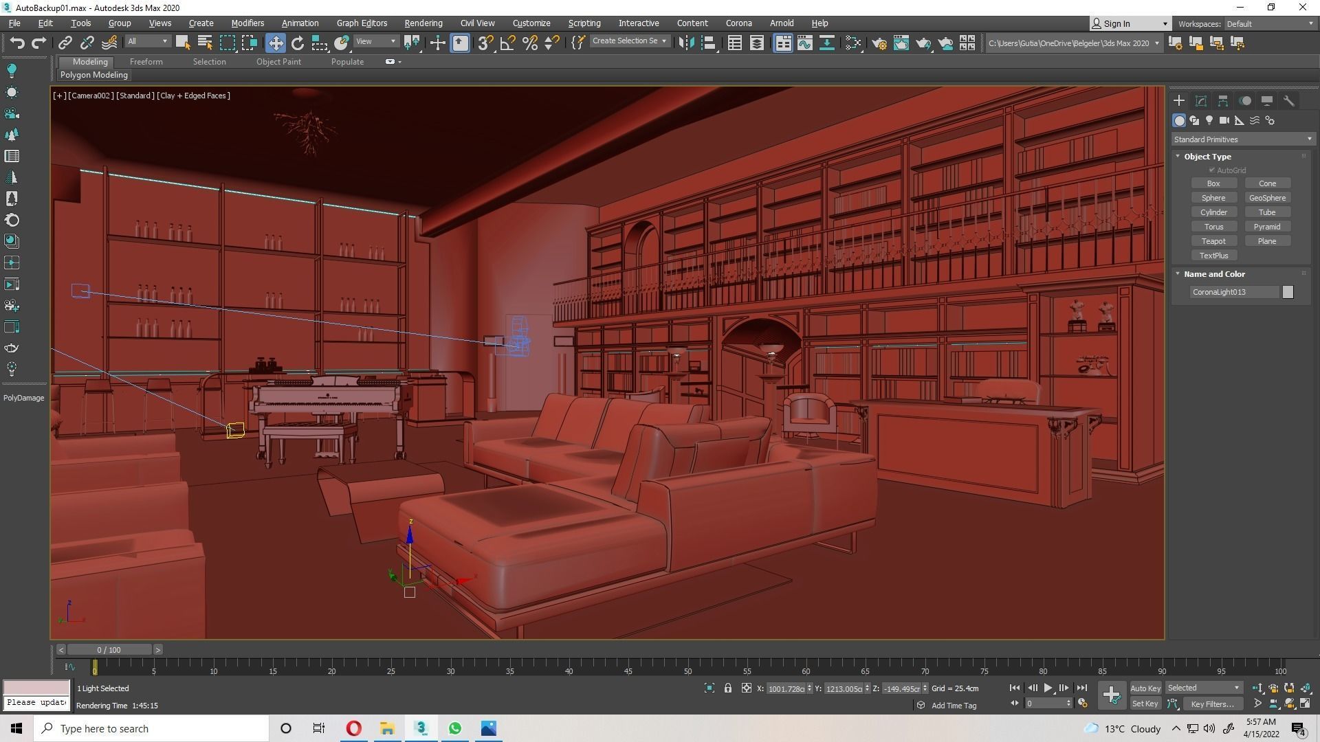 Lucifer House Low-poly 3D model_8
