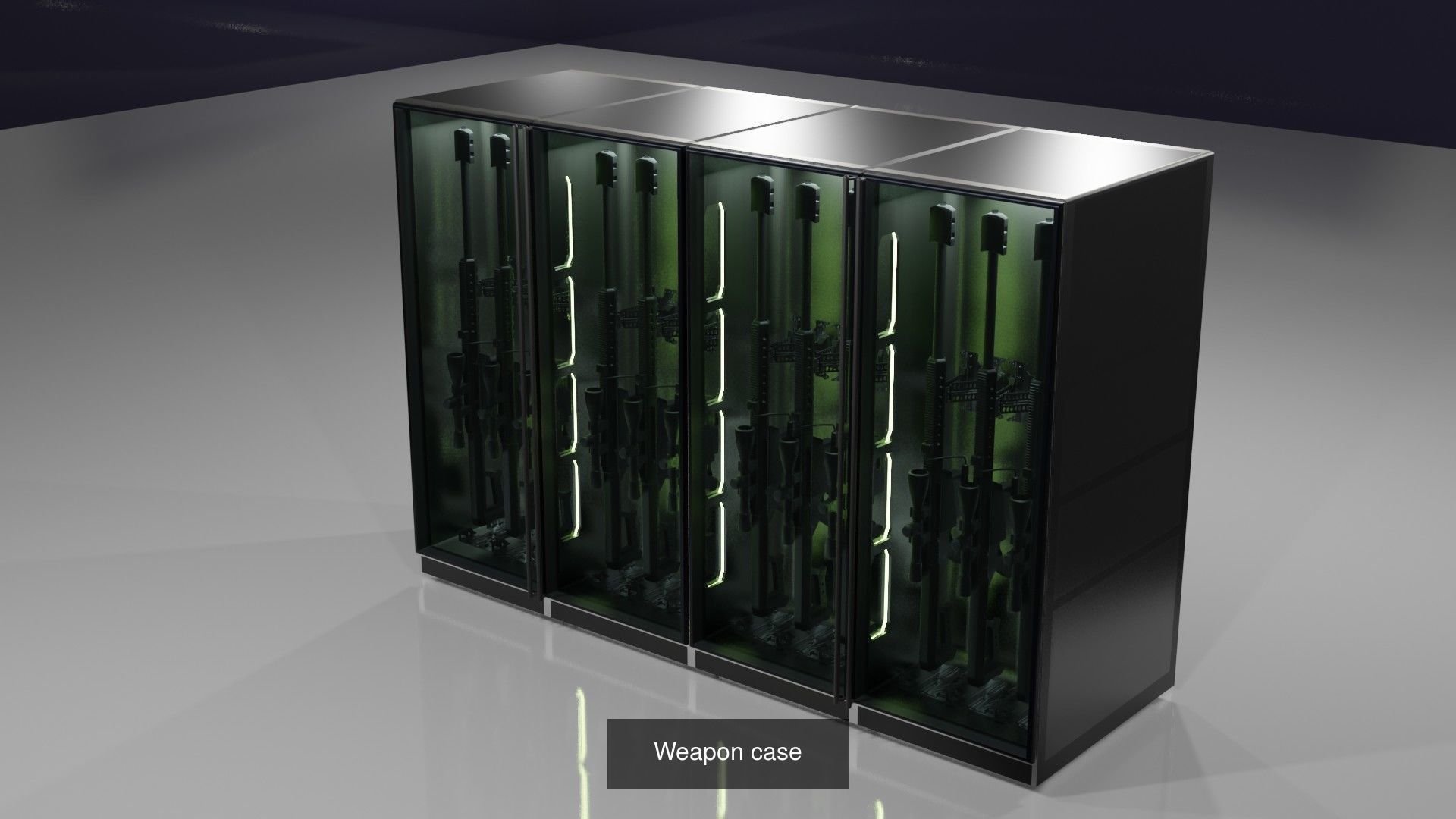 Weapon cases 3D Model Collection_0