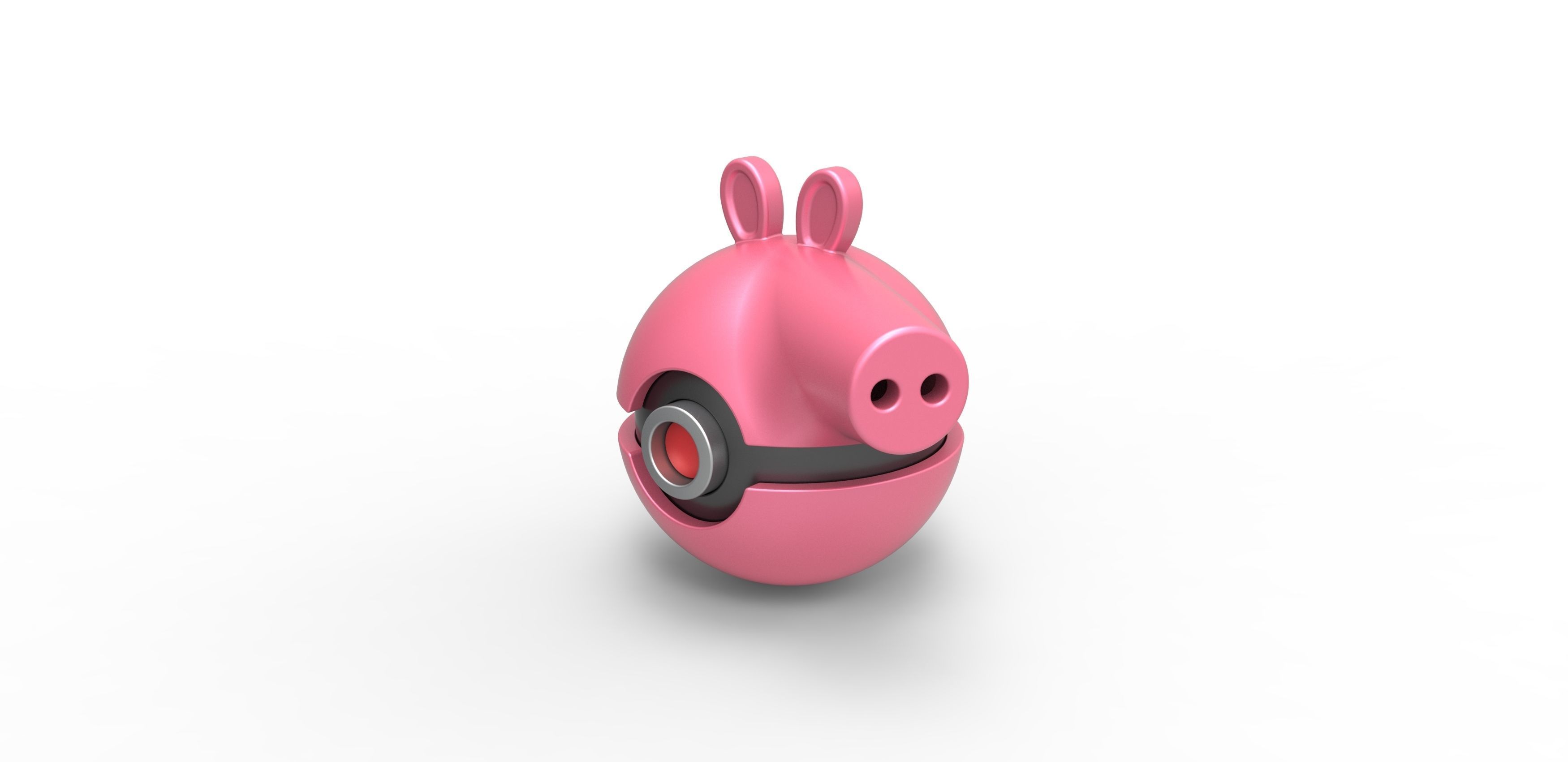Peppa pig orb 3D print model_3