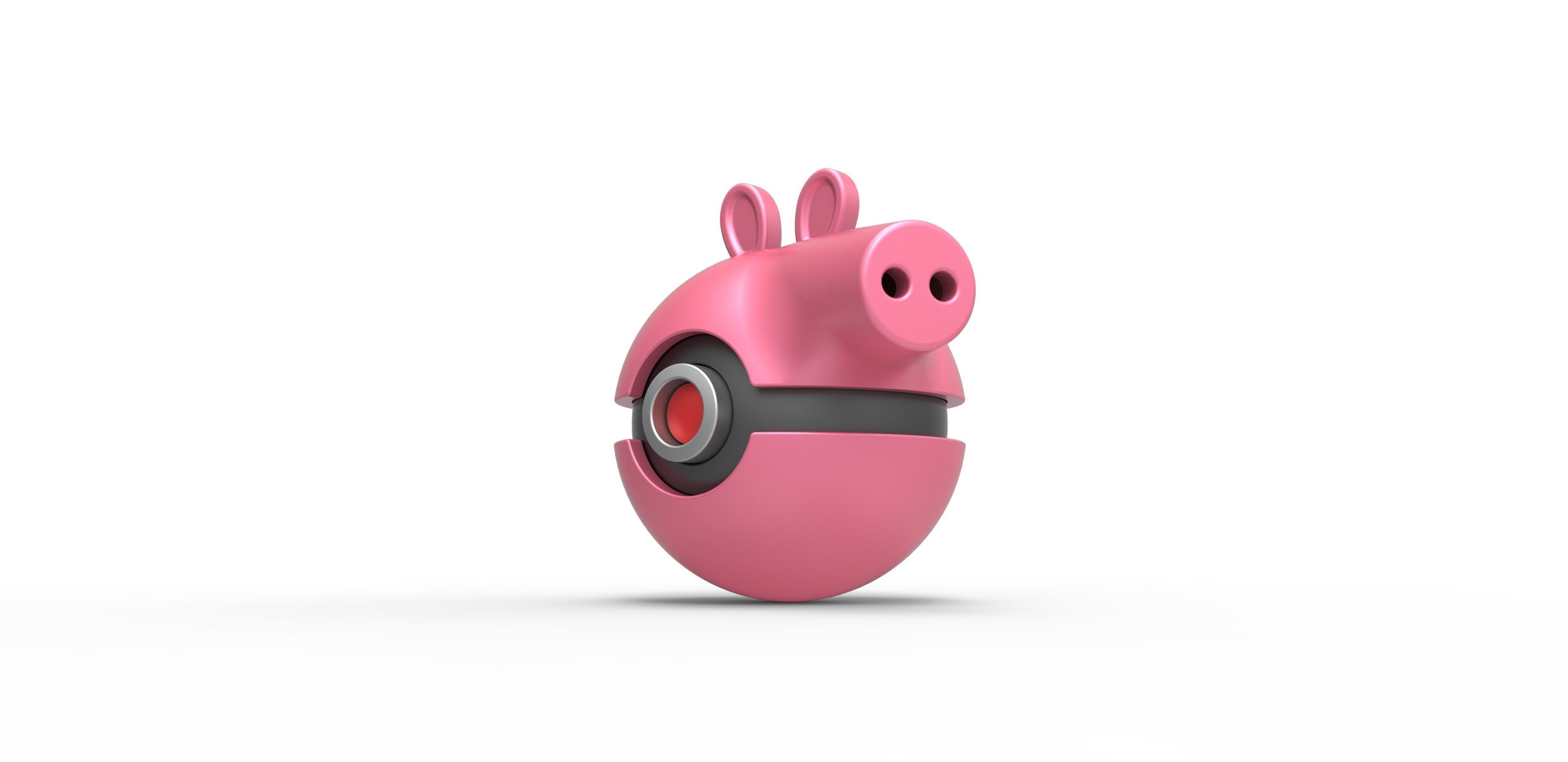 Peppa pig orb 3D print model_4